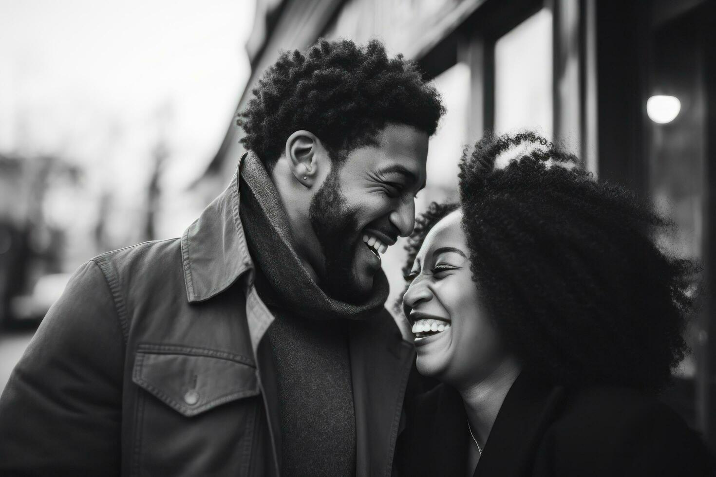 A couple sitting apart on a couch, both distracted by their phones, symbolizing emotional disconnection in marriage.